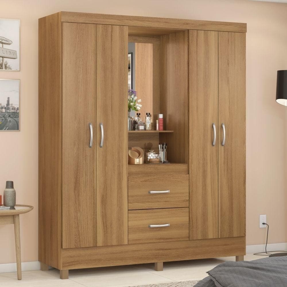 Guarda Roupa 4p Essen Amendola