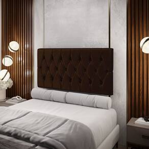 Painel Centaurus 200 / N-027 Veludo Marrom Chocolate