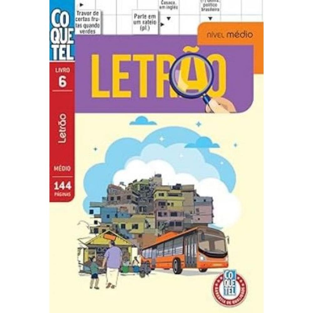 Livro Coquetel Letrão Nível Médio Ed 6