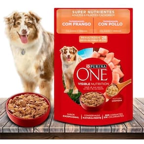 Ração Úmida Nestlé Purina One Supernutrientes Frango Cães