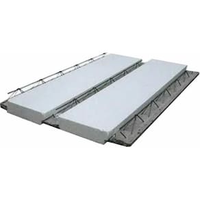 Placa Lajota/Laje Eps De Isopor 1000X330X70Mm Com 10
