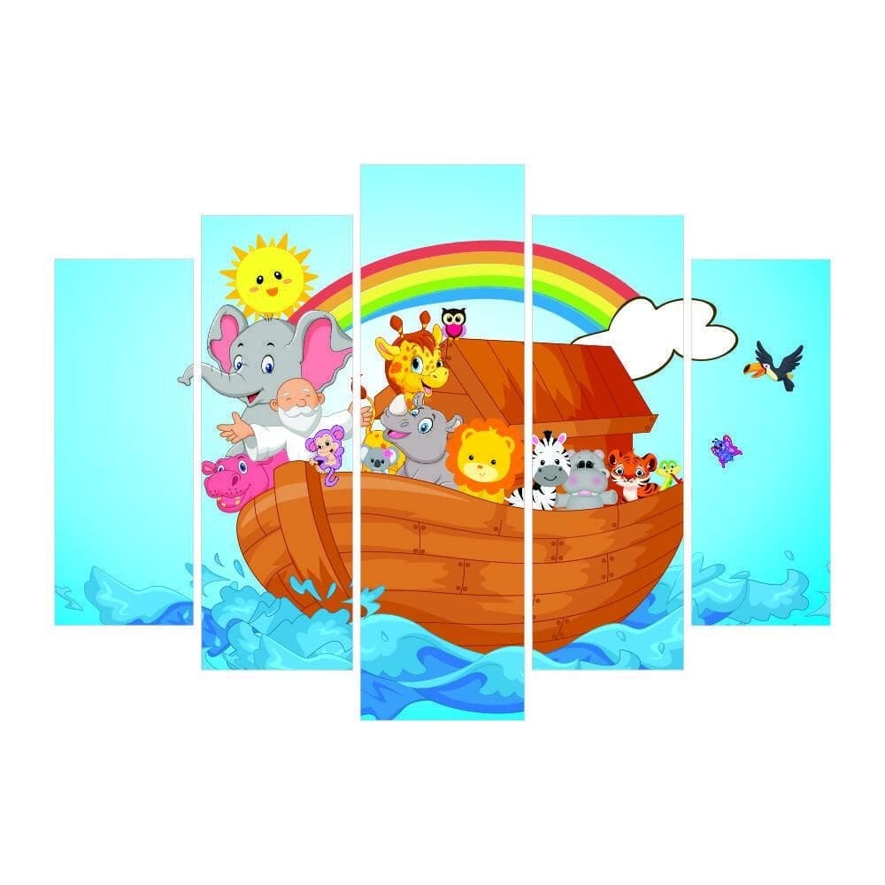 Kit Decoração Festa Aniversário Arca De Noé Animais