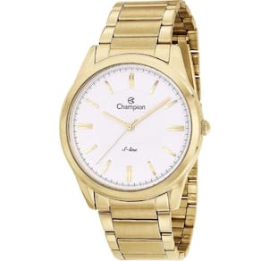Relógio Champion Slim S-Line Cn21050H Dourado