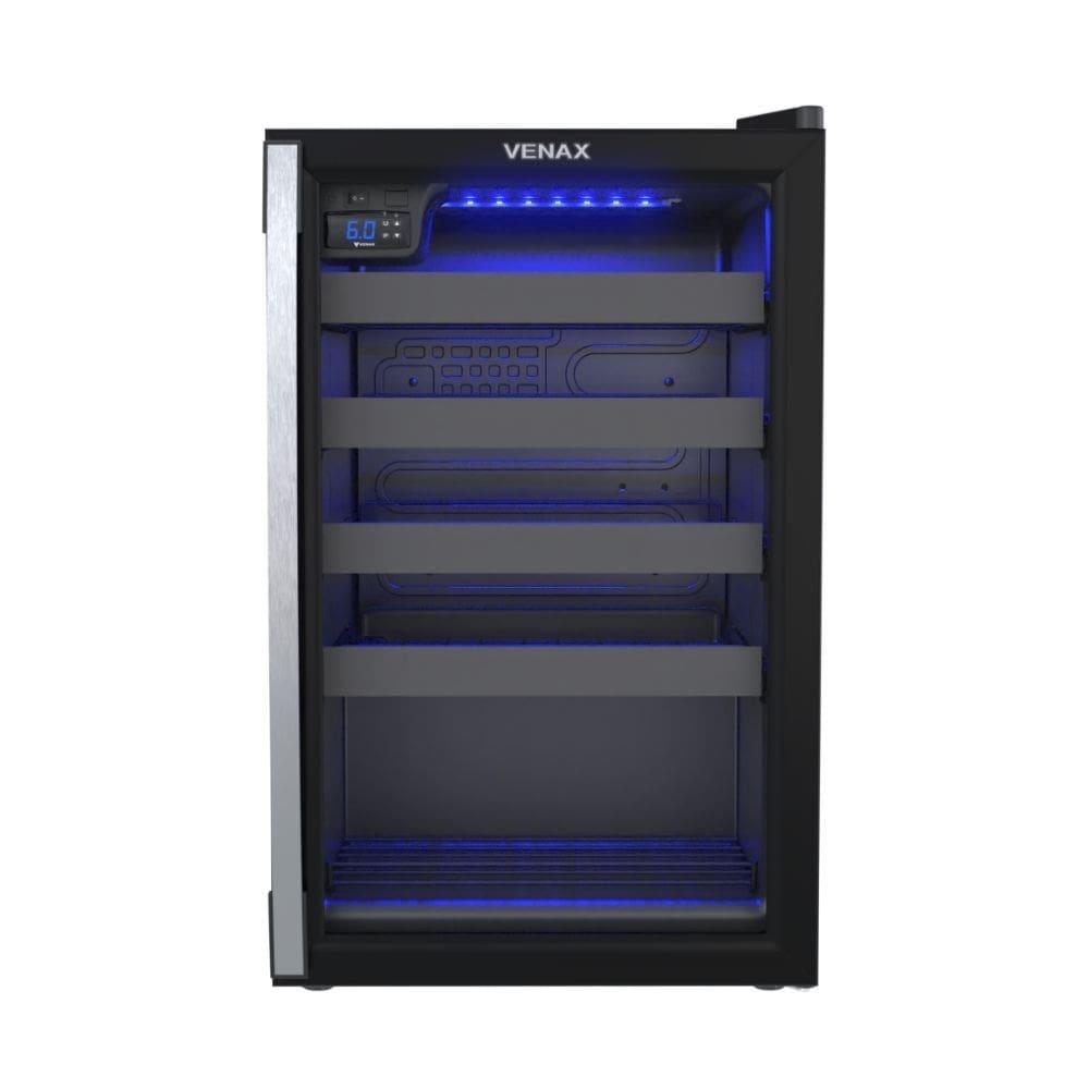 Adega Climatizada Venax Piubella 100 82l 24 Garrafas Preto 127v