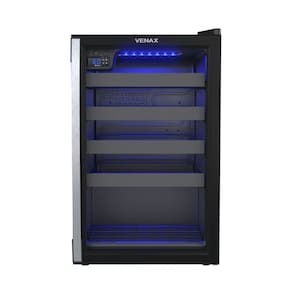 Adega Climatizada Venax Piubella 100 82l 24 Garrafas Preto 127v