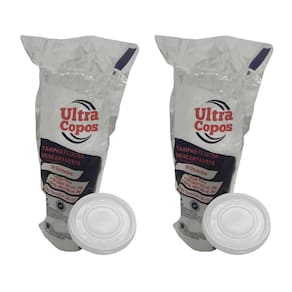 Tampa Para Copo De Isopor 120Ml C/100 Un S/ Furo Ultra