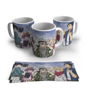 Caneca de Porcela Anime Black Cover Modelo 10