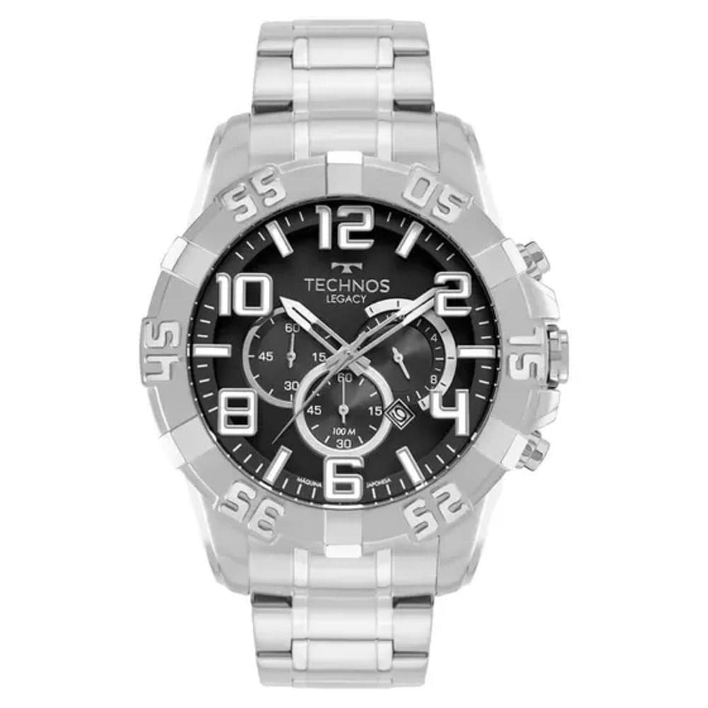 Relógio Technos Masculino Legacy Prata OS20IQT/1P