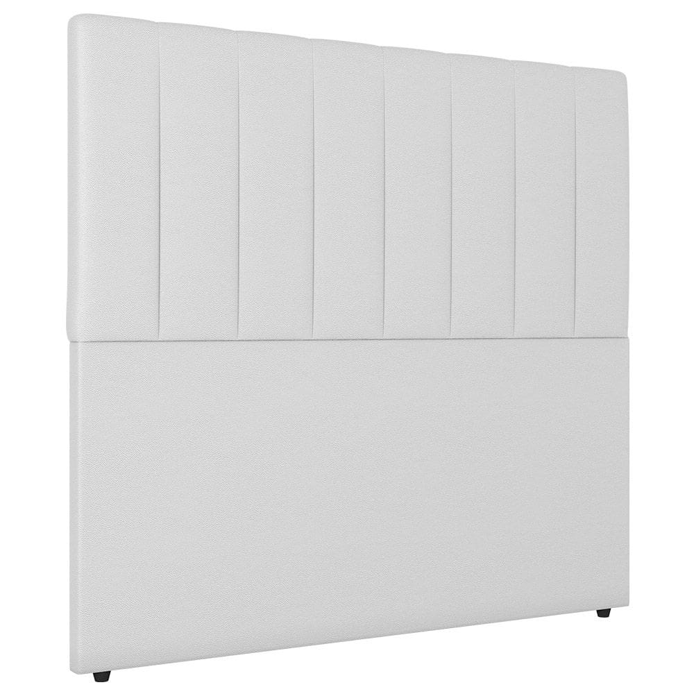 Cabeceira Cama Box Casal Ivana 140cm Sintético Branco - Desk Design