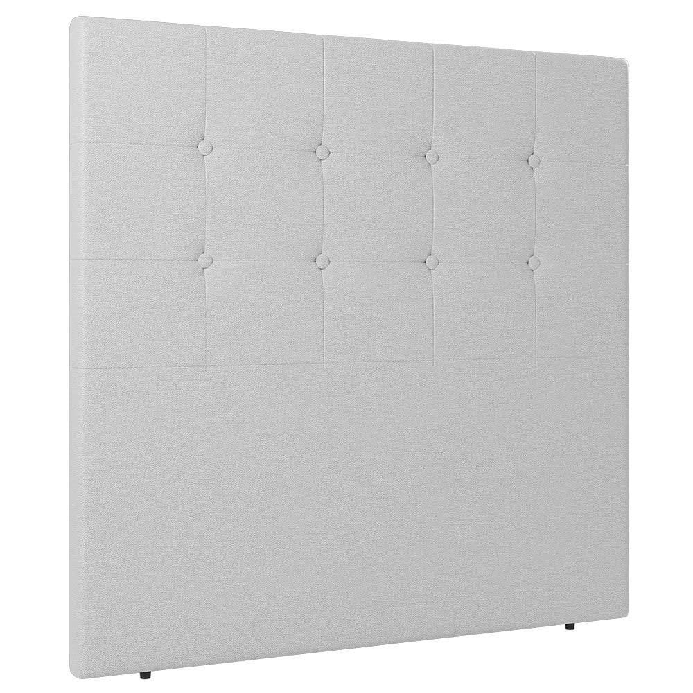 Cabeceira Cama Box Casal Luana 140cm Sintético Branco - Desk Design
