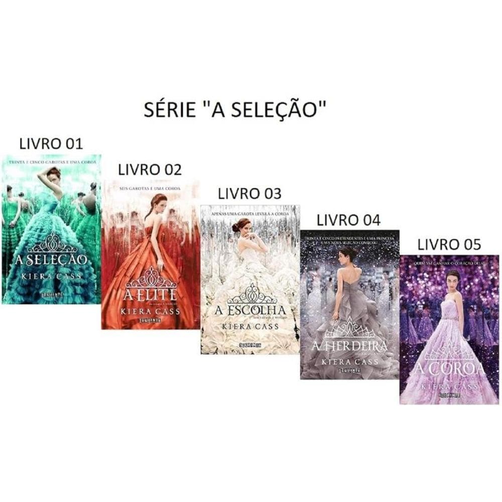 Kit Coleção Seleção - Kiara Cass 5 Volumes