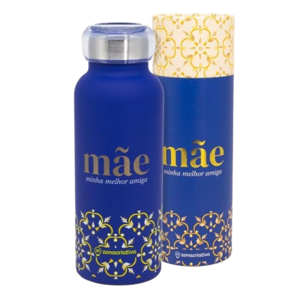 Garrafa Bubble 500ml Mãe Azulejo 10072942 Zonacriativa