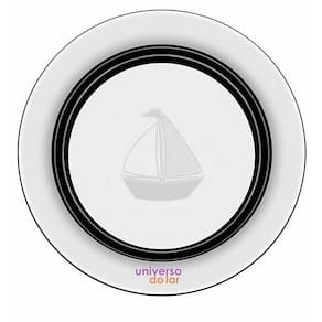 Prato Infantil Tramontina Le Petit Barquinho 23 Cm Aço Inox