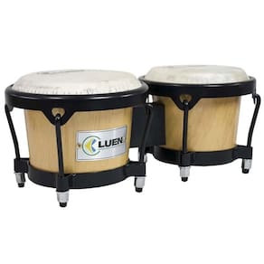 Bongo 6X7 Folheado Natural Verniz Aro Conf Preto Pele Fiber Control 4 Afin