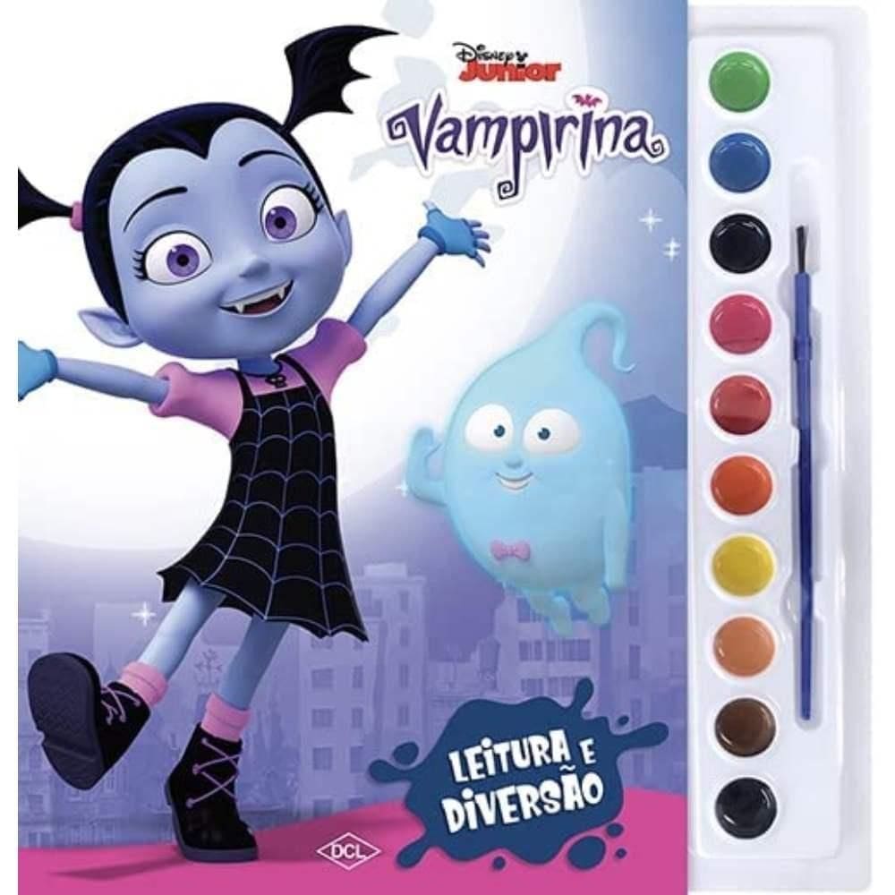 Livro Disney Aquarela - Vampirina - Editora Dcl