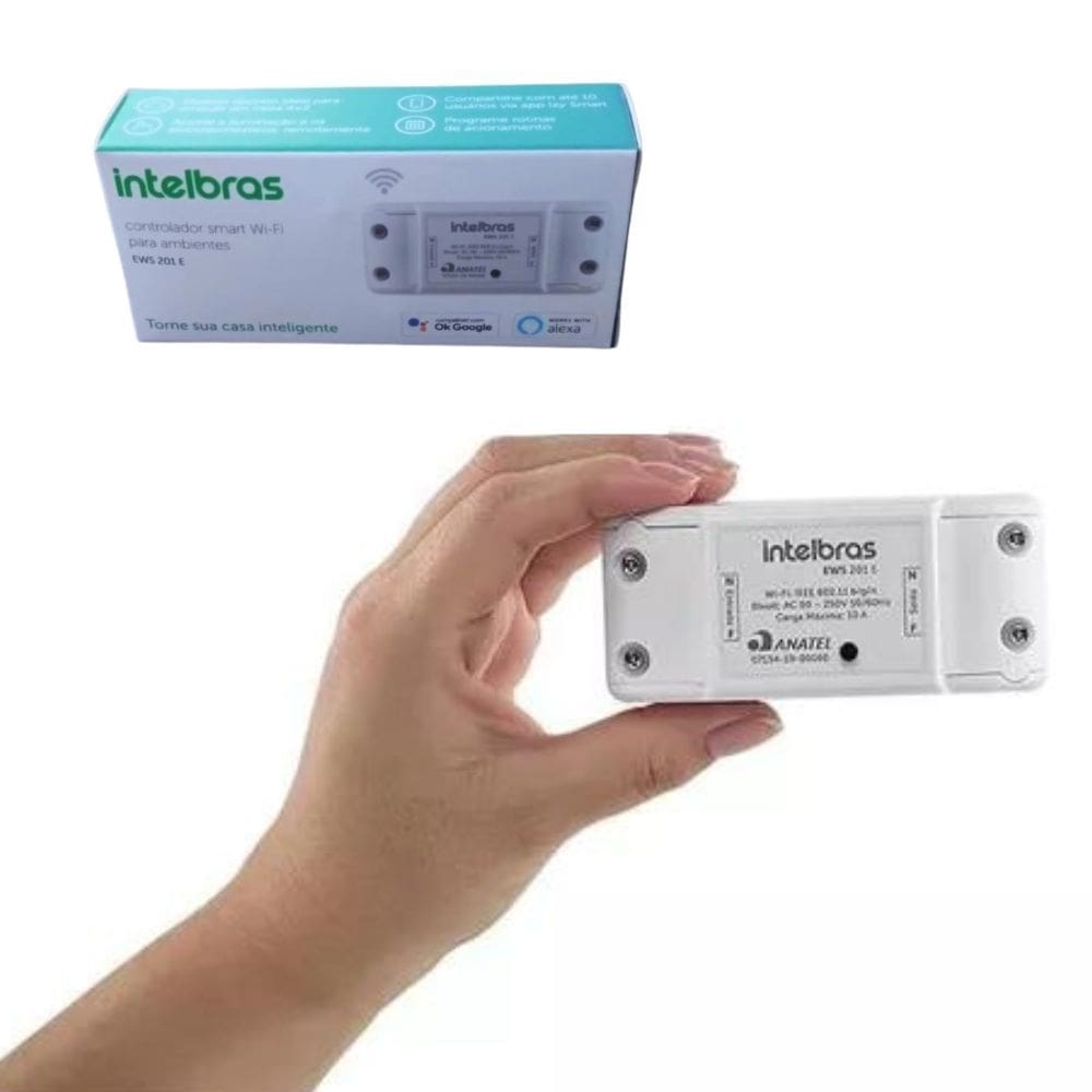 Controlador Inteligente Produtos Elétricos EWS201E Intelbras