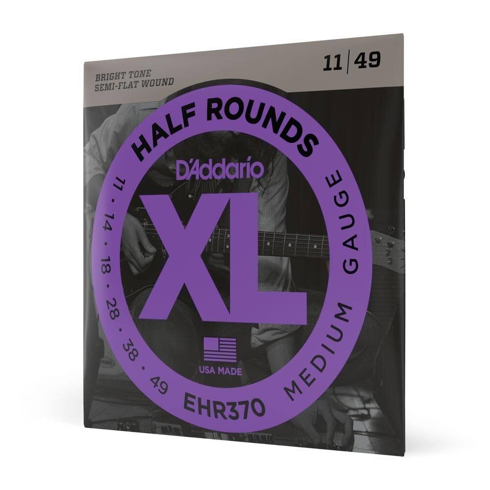Encordoamento Guitarra 11-49 D Addario Half Rounds EHR370 [F035]