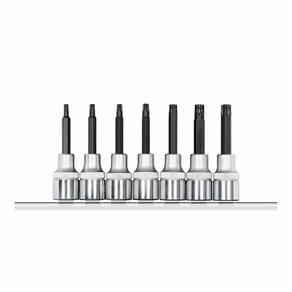 Jogo Chaves Soquete 1/2" TX Longas Perfil Tork Hexalobular de T20 à T55 7 Peças - Gedore Red 3300046