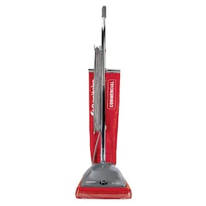 Aspirador de Pó Profissional com Fio, 110V, Sanitaire SC684F, Cinza e Vermelho