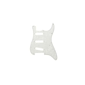 Escudo Guitarra Stratocaster HSS 1 Camada Dolphin Espelhado