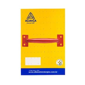 cartela puxador alca 86127 120mm bronze alianca