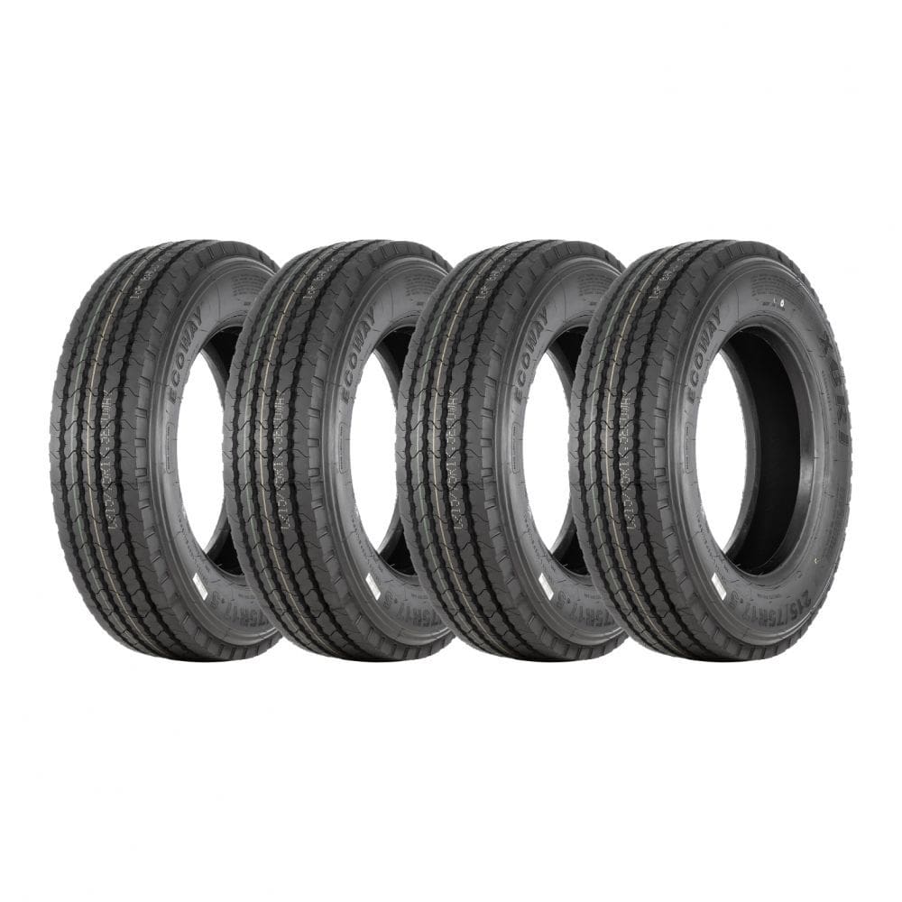 Kit 4 Pneus XBRI Aro 17,5 215/75R17,5 Ecoway P1 16 Lonas 126/124L
