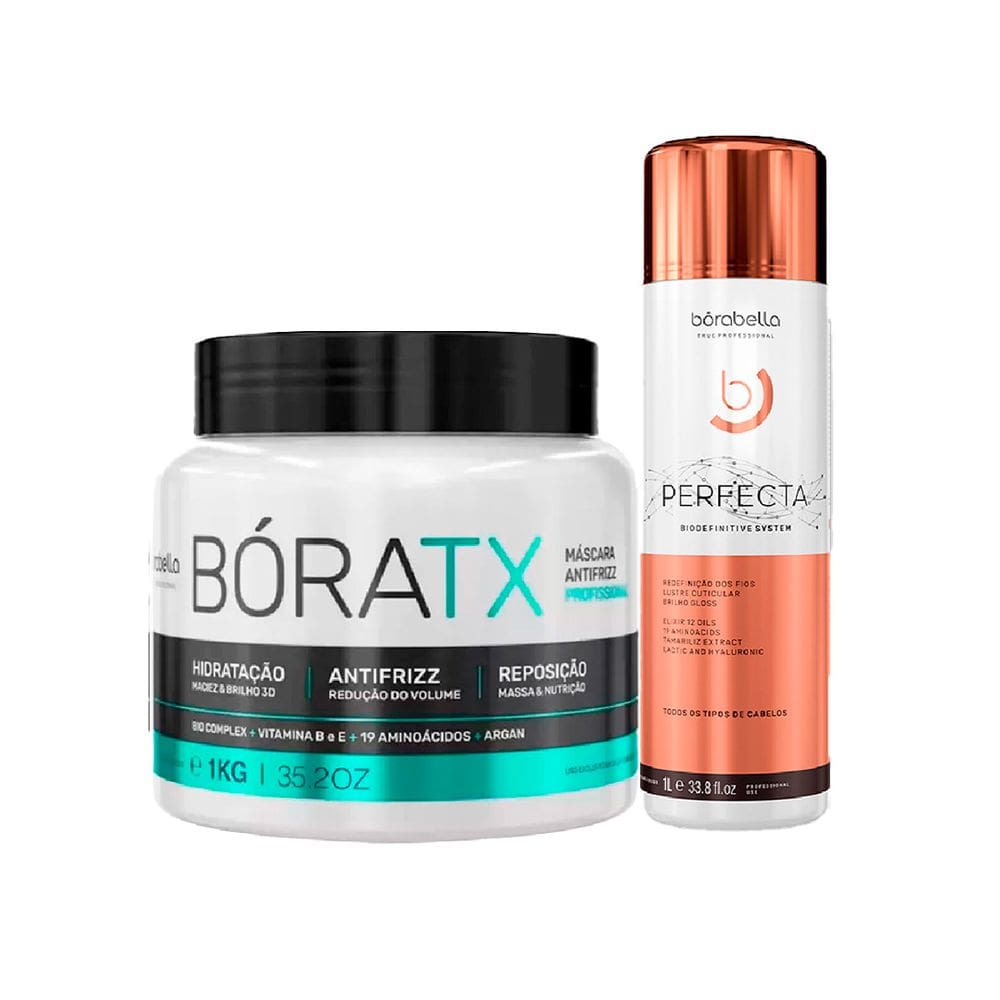 Kit Máscara Bóratx + Perfecta Biodefinitive 1L Bórabella