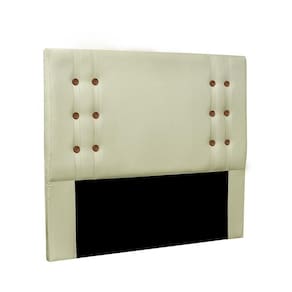 Cabeceira Gênova Para Cama Box Casal 140 Cm Linho Rustico Natural - D`rossi