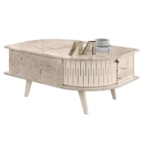 Mesa de Centro Indianápolis Calacata Off White - Madetec