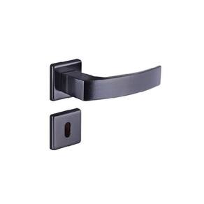 fechadura interna quadratta curva roseta s40 preto fosco alianca