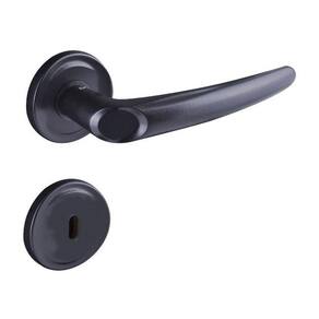 fechadura interna joy roseta 40mm preto fosco alianca