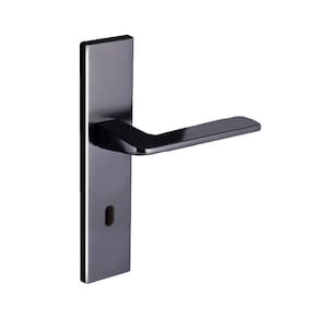 fechadura interna ultra line espelho 55mm preto fosco alianca