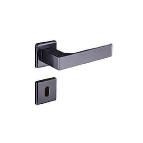 fechadura interna quadratta reta roseta s40 preto fosco alianca