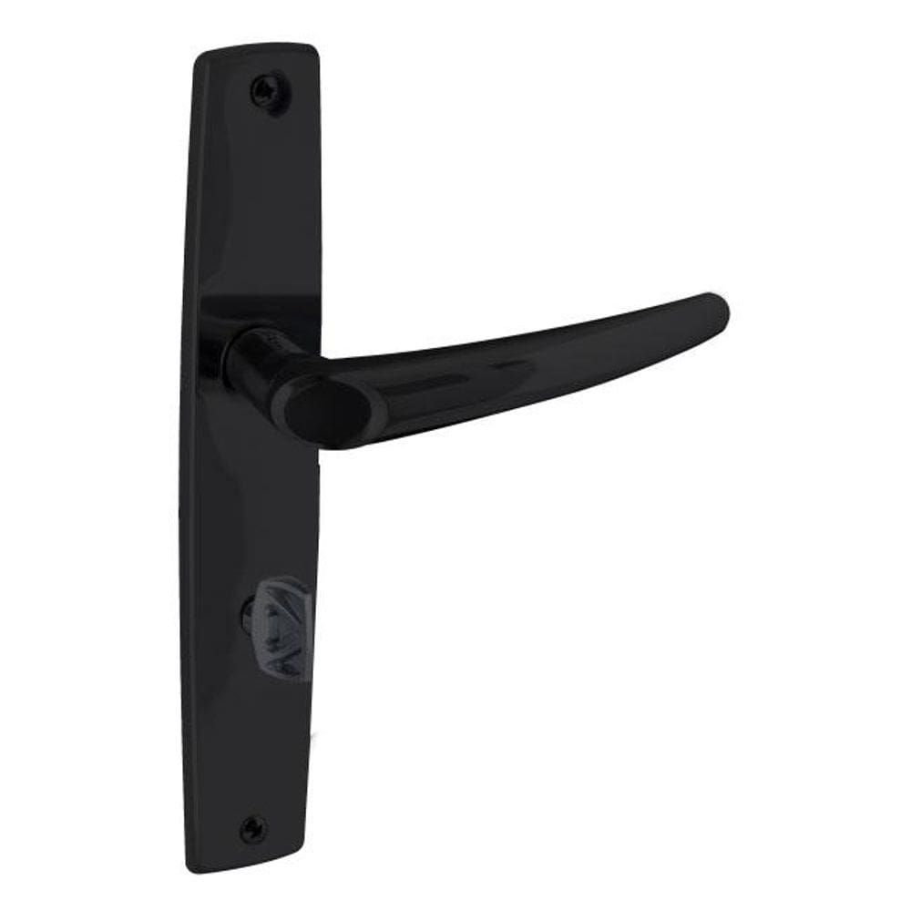 fechadura banheiro joy espelho 40mm preto fosco alianca
