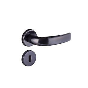fechadura interna galaxy roseta 40mm preto fosco alianca