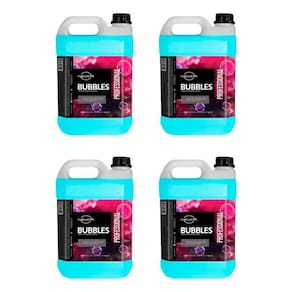 Kit 4 Liquidos Para Bolhas De Sabão Bubbles 5 Litros Nevoa