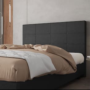 Cabeceira Estofada Queen Size 160 cm Marte Corino SkyBox