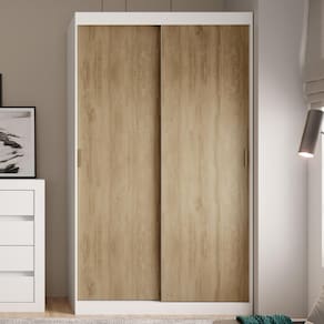 Guarda Roupa Casal 2 Portas 2 Gav Branco Carraro Noah