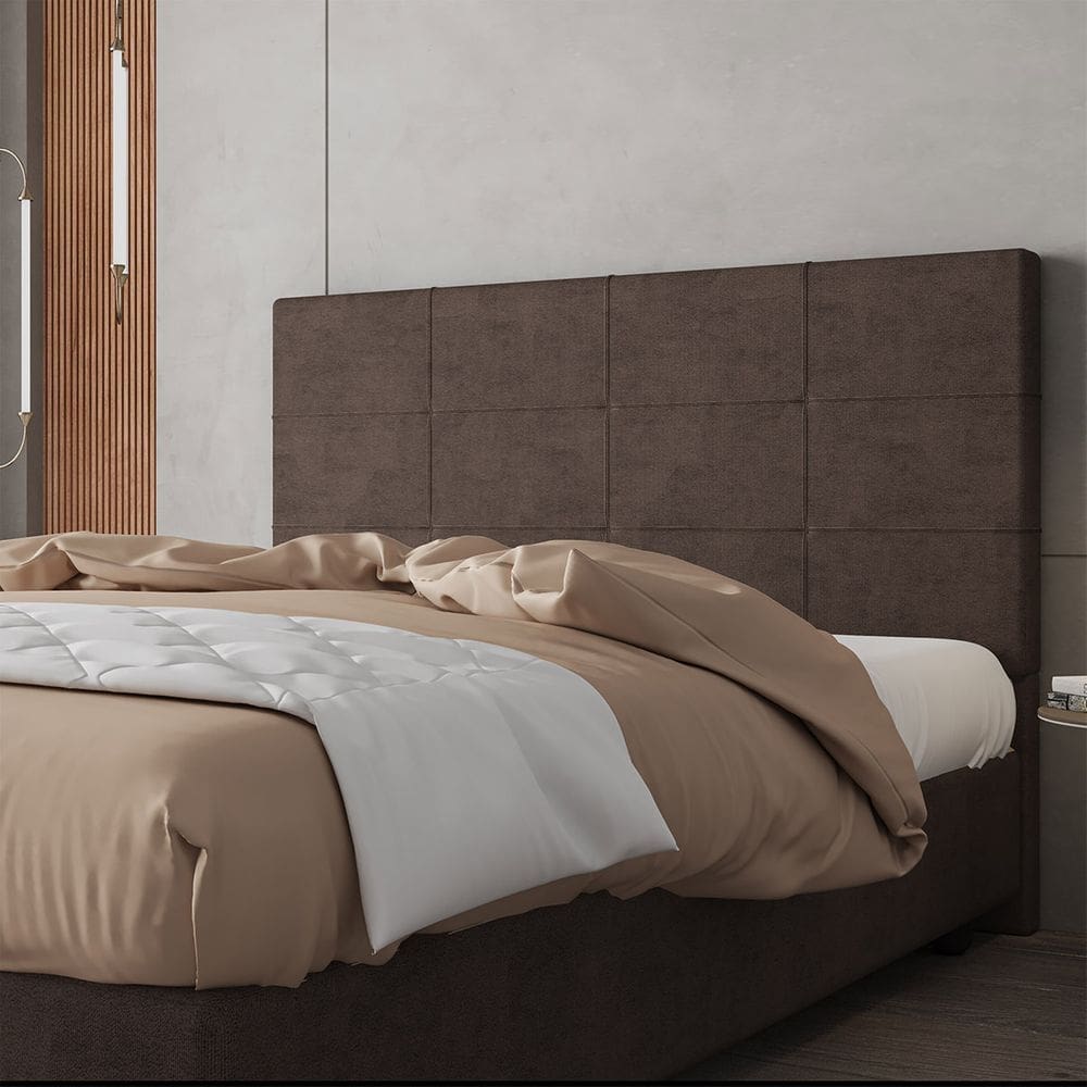 Cabeceira Estofada Queen Size 160 cm Marte Veludo SkyBox