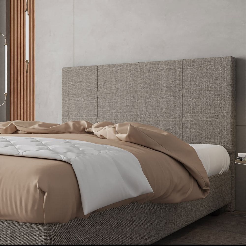 Cabeceira Estofada  Queen Size 160 cm Marte Linho SkyBox