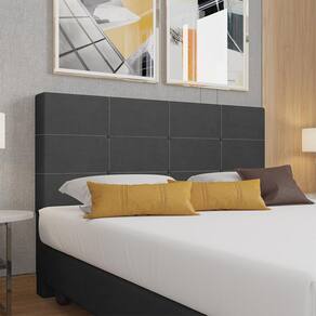 Cabeceira Estofada King Size 195 cm Terra Veludo SkyBox