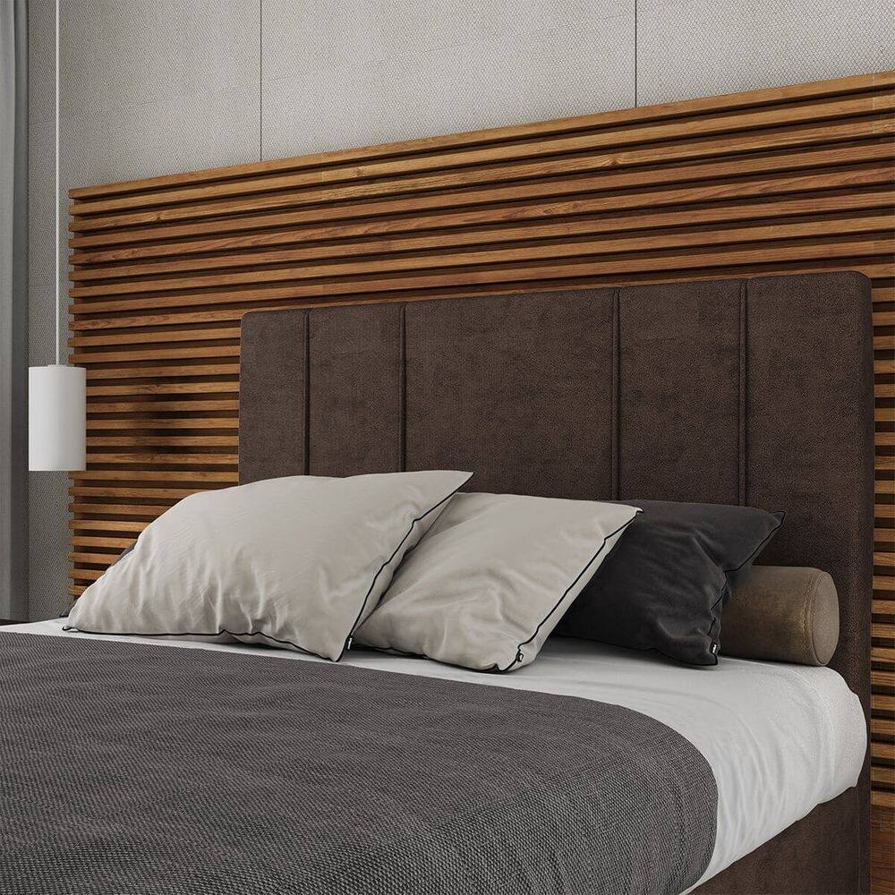 Cabeceira Estofada King Size 195 cm Venus Veludo SkyBox