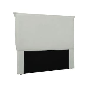 Cabeceira Cama Box King 195 cm Garden Veludo Prata S04 - D`Rossi