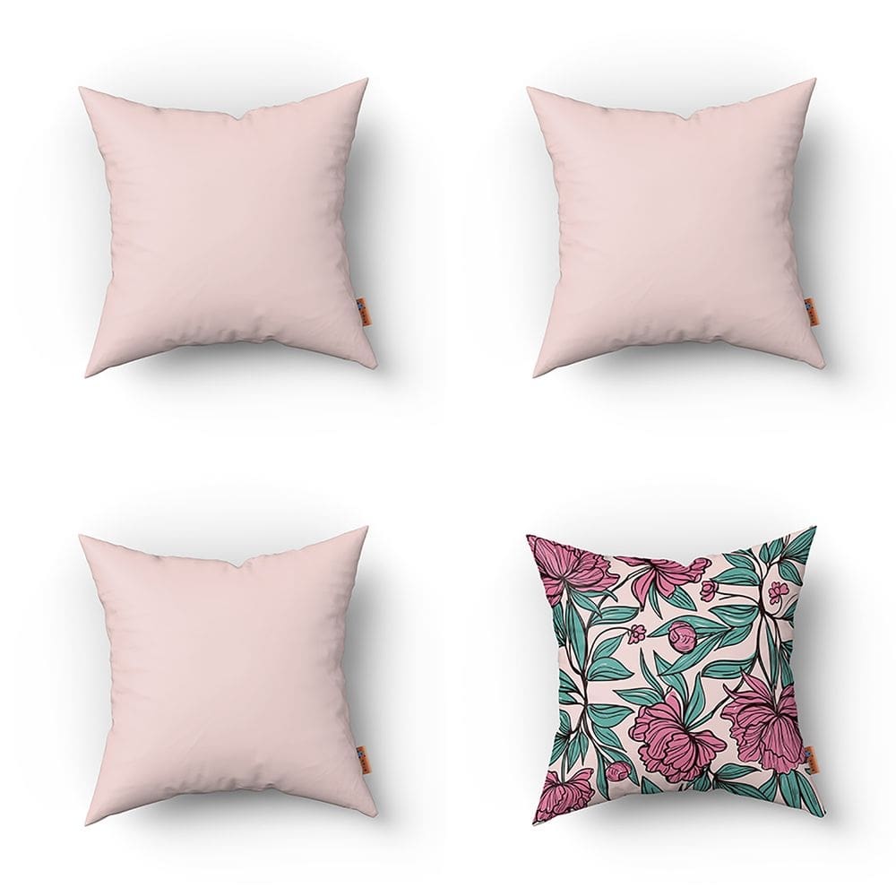 Kit Almofadas Cheia Estampada B0081