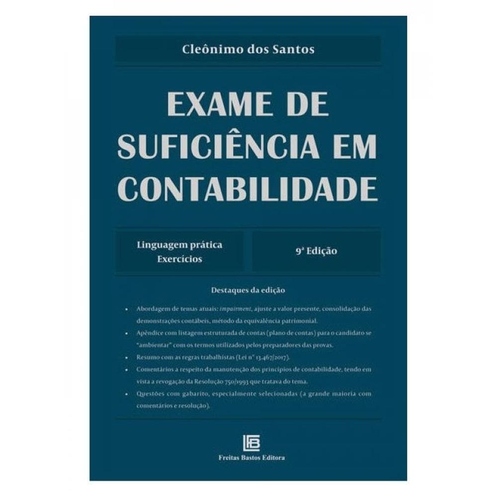 Exame De Suficiência Em Contabilidade