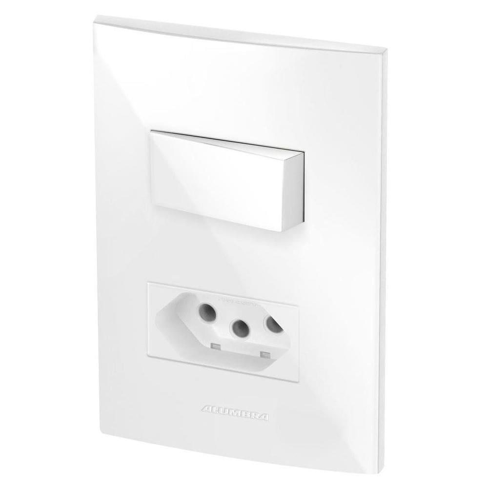 Conjunto 1 + 1 tomada 20a - alumbra inova pro