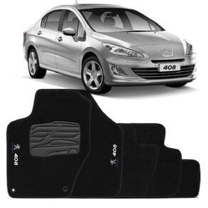 Tapete automotivo carpete com a base em pvc peugeot408