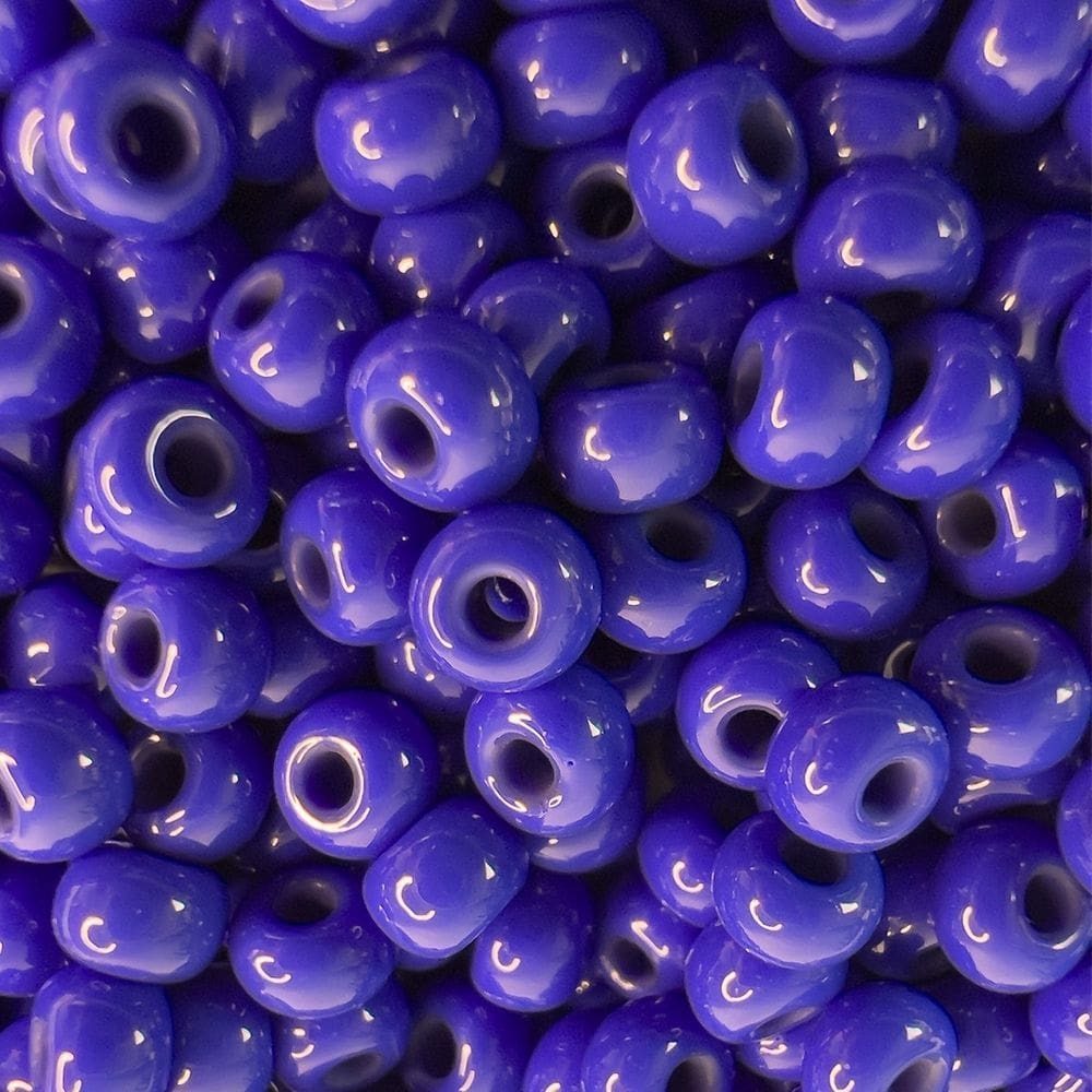 Miçanga Jablonex Azul Ciano 6/0 - 60g