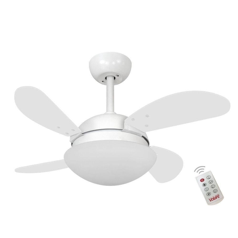 Ventilador Air Lil Branco 220V E Controle Remoto
