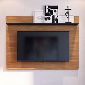 Painel Para Tv Imelda Noce Preto